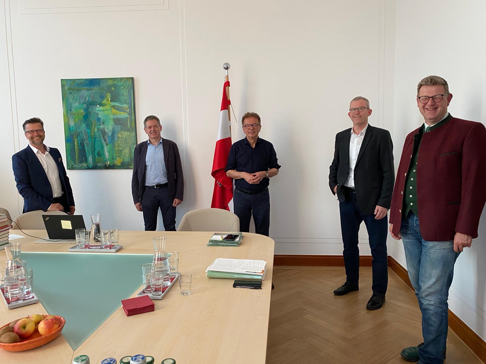 Treffen mit BM Rudolf Anschober