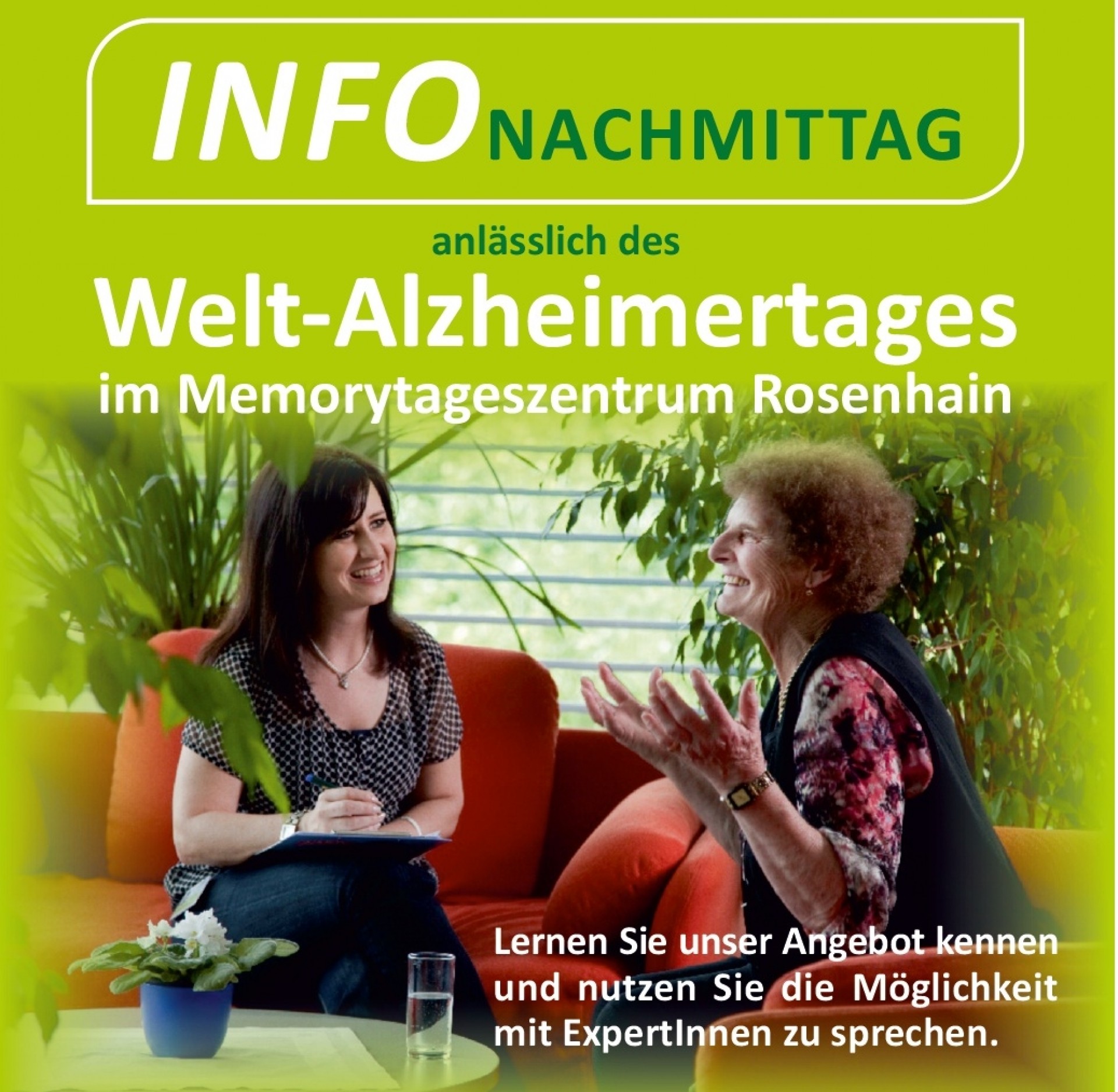  23.09.2014 Infonachmittag im Memory Tageszentrum Rosenhain